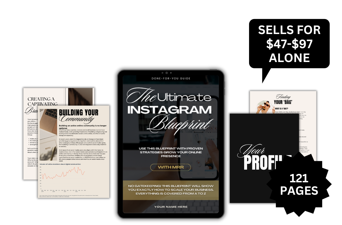 The Ultimate Instagram Blueprint