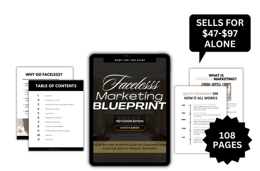 The Faceless Marketing Blueprint